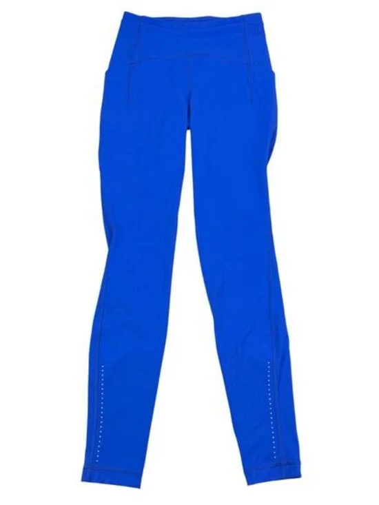 LULULEMON Swift Speed High-Rise Tight 28" Size 4 Cerulean Blue - Picture 6 of 10